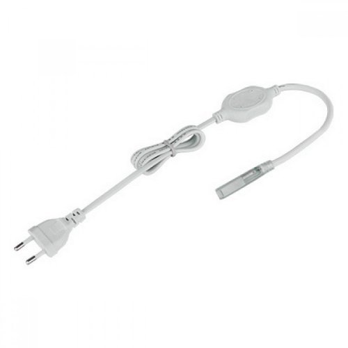Шнур питания для светодиодной ленты Uniel UCX-SP2/A67-NNN WHITE 1 STICKER 220В 500Вт IP67 7х10 1,5м фото Шнур питания для светодиодной ленты Uniel UCX-SP2/A67-NNN WHITE 1 STICKER 220В 500Вт IP67 7х10 1,5м картинка